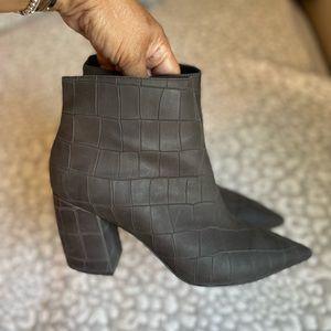 Jeffrey Campbell Croc Embossed Final Boots